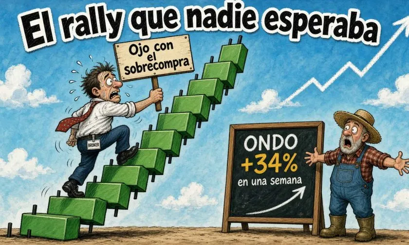 Ondo (ONDO) se acerca a su máximo mensual tras un aumento del 34% esta semana