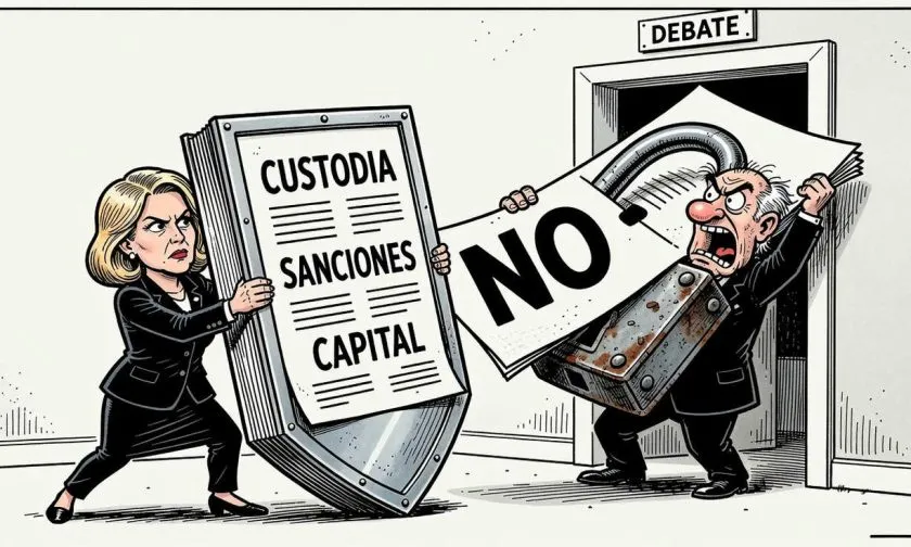 Demócratas bloquean la Ley CLARITY a pesar de incluir sanciones estrictas