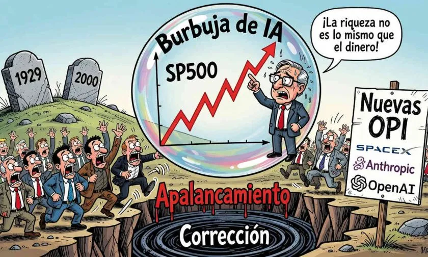 Ray Dalio alerta sobre burbuja de IA comparable a 1929 y 2000