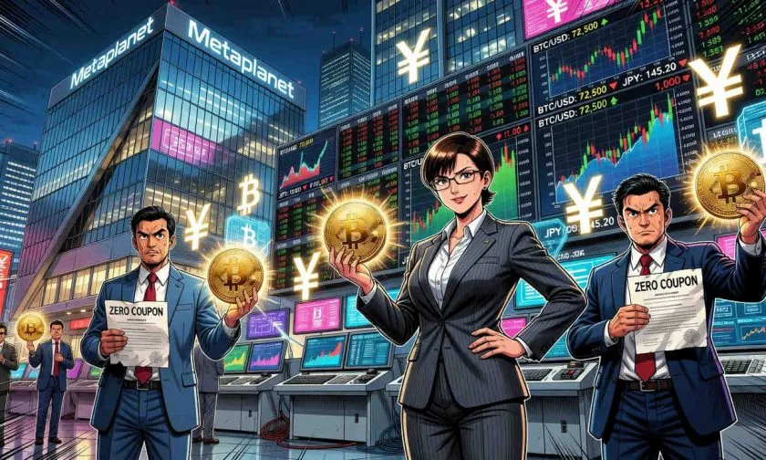 Metaplanet capta USD $50 millones en bonos sin interés para comprar más Bitcoin