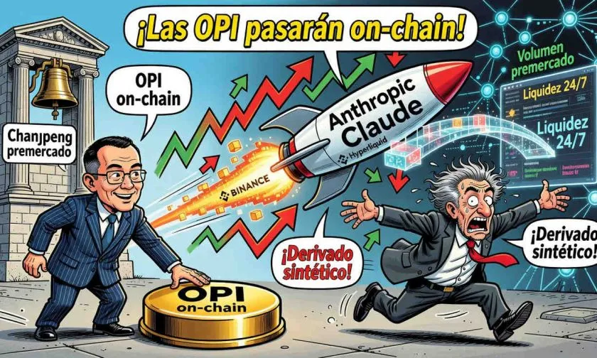 Changpeng Zhao prevé que las IPO se trasladarán a blockchain próximamente