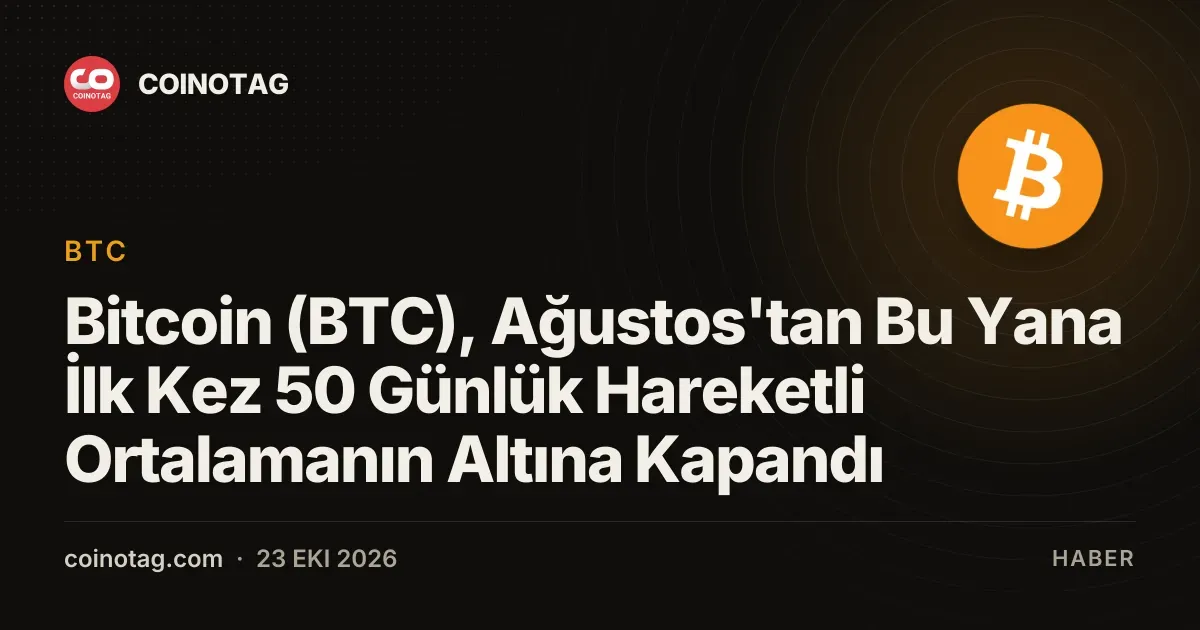 Bitcoin 81.000 ile 85.000 dolar araliginda sikisirken kritik ortalamayi kaybetti