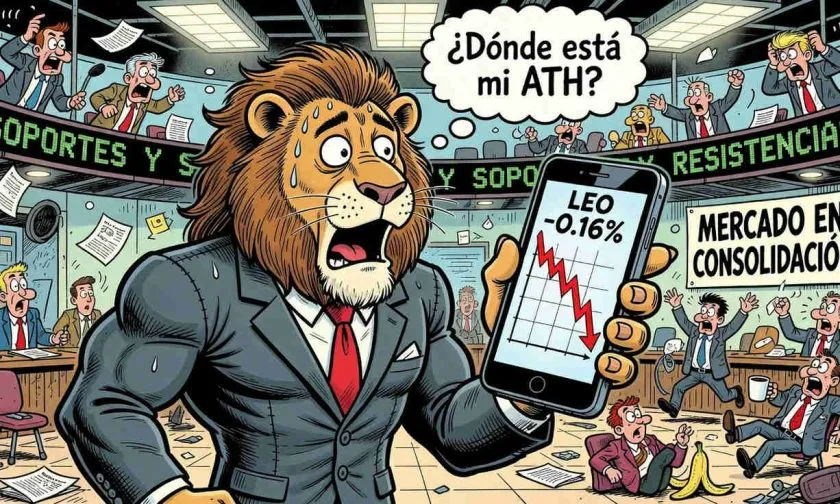 LEO muestra resistencia a la presión bajista con leve caída del 0.16%
