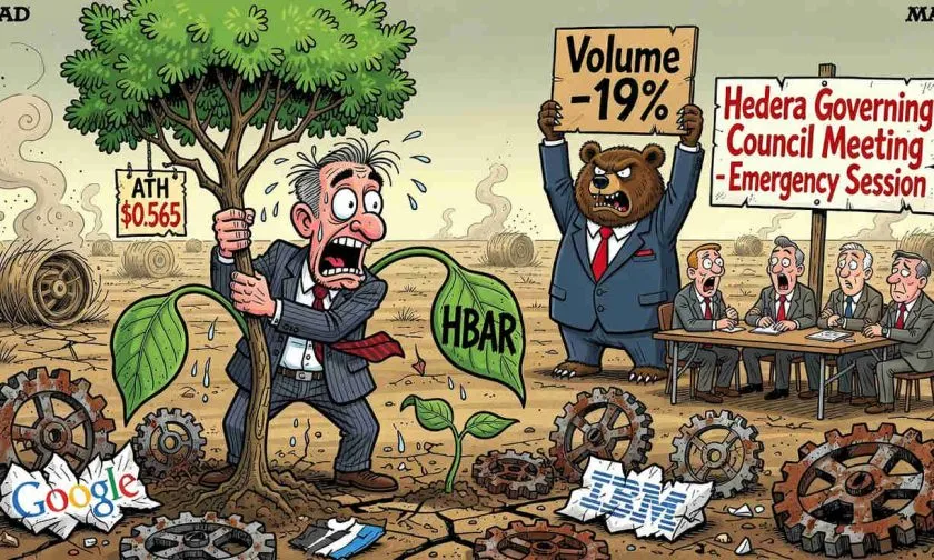 HBAR se hunde un 88% desde su máximo histórico: ¿trampa de valor o callejón sin salida?