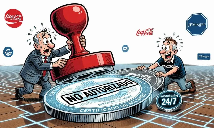 Treinta y tres empresas rechazan la propuesta de acciones tokenizadas de OKXICE