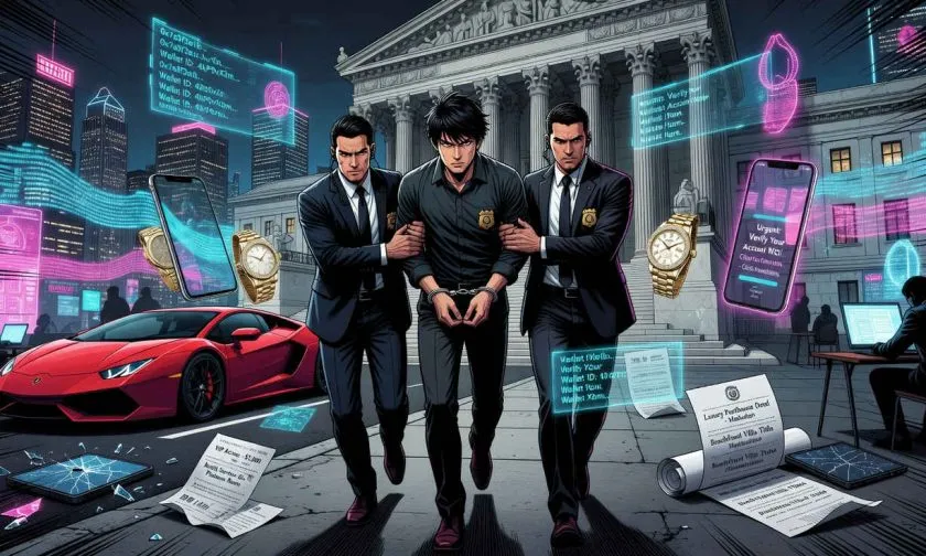 EE. UU. condena a 70 meses a joven ligado a red que robó USD $263 millones en criptomonedas