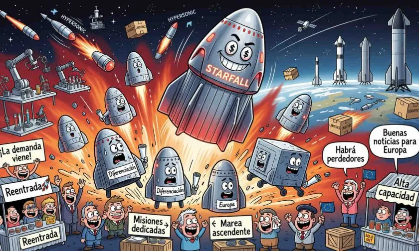 SpaceX sacude el mercado de reentrada con Starfall y obliga a startups a diferenciarse