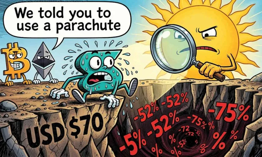 Solana en la cuerda floja: ¿puede $SOL evitar el colapso bajo los USD $70?