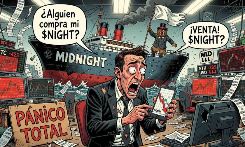 Midnight se desploma 83% desde su máximo histórico y plantea dudas para los inversores