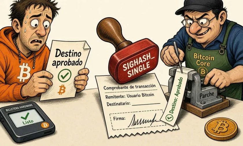 Bitcoin Core desarrolla salvaguarda contra firmas que comprometen destinatarios