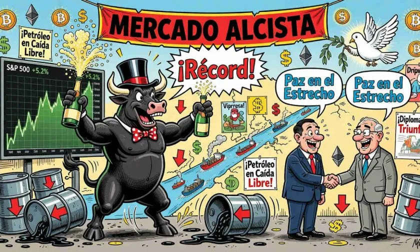 Wall Street alcanza máximos históricos por expectativas sobre el estrecho de Ormuz
