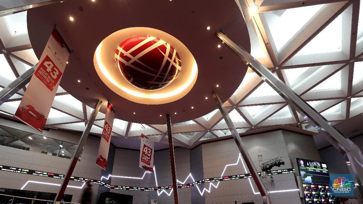 IHSG Sesi 1 Ditutup Turun 1,27%, BREN dan DSSA Masih Jadi Biang Kerok