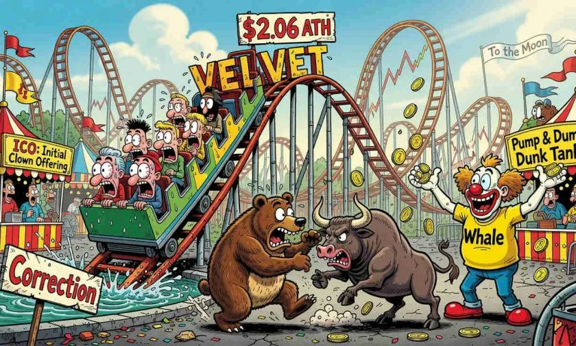 VELVET se dispara a USD $2,06 y se derrumba un 20% en la misma sesión del 29 de junio de 2026: ¿oportunidad o trampa?