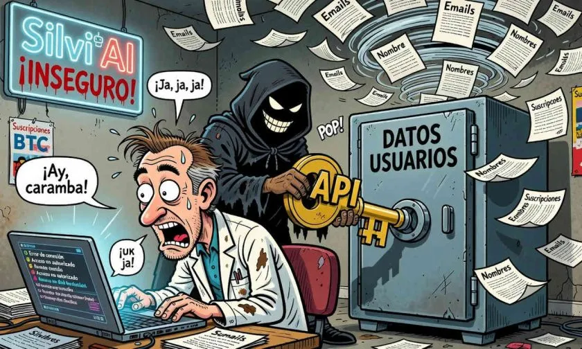 Fuga de datos en Silvi AI expone 16.483 usuarios por falla de API