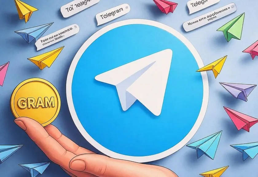 Token Gram vinculado a Telegram sube 5% tras relanzamiento y listado en Binance, Hyperliquid