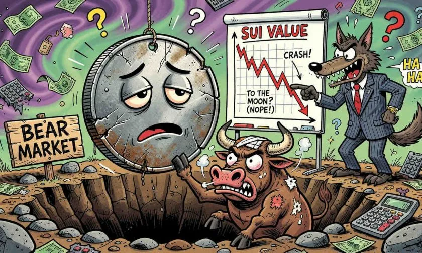 Análisis de SUI: ¿puede el token escapar de su espiral bajista tras caer un 86% desde máximos?