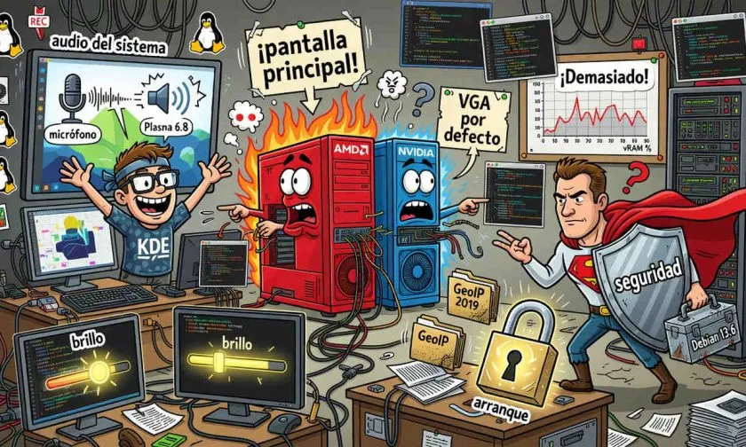KDE acelera Plasma 6.8 con grabación de audio en Spectacle y mejoras clave