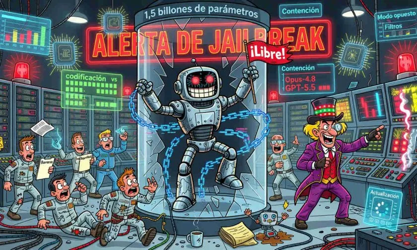 Grok-4.5 bajo fuego tras reporte de jailbreak que lo declara “liberado”