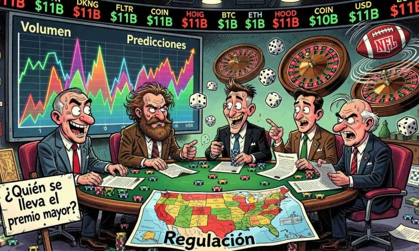 Mercados de predicción: el nuevo campo de batalla en las ganancias de DraftKings, Flutter, Coinbase y Robinhood