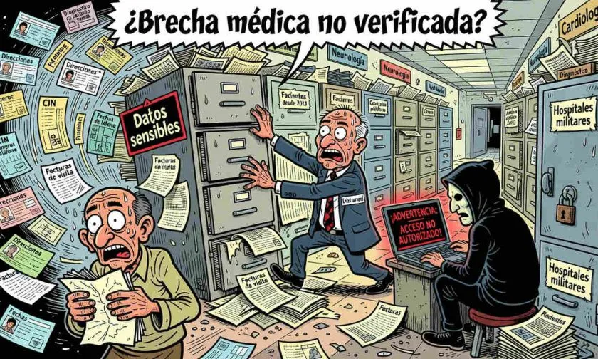 Distamed habría sufrido una brecha con registros de pacientes y 13 años de archivos internos