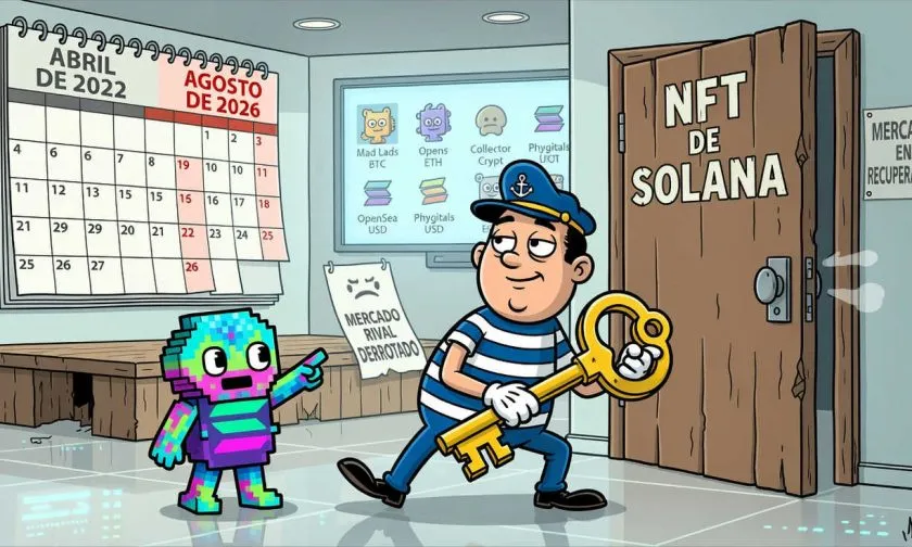 OpenSea reabre el trading de NFT de Solana tras más de cuatro años de espera