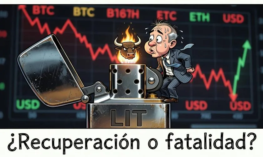 Lighter (LIT) gana 6,5% en 24 horas, pero sigue 84% por debajo de su máximo histórico