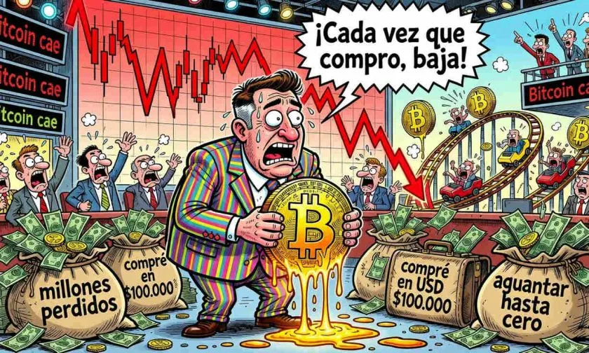 Dave Portnoy dice que pierde millones con Bitcoin, pero aun así no piensa vender