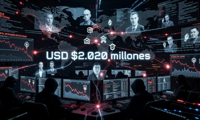 Corea del Norte aumentó en 51% el robo de criptomonedas en 2025, según CrowdStrike