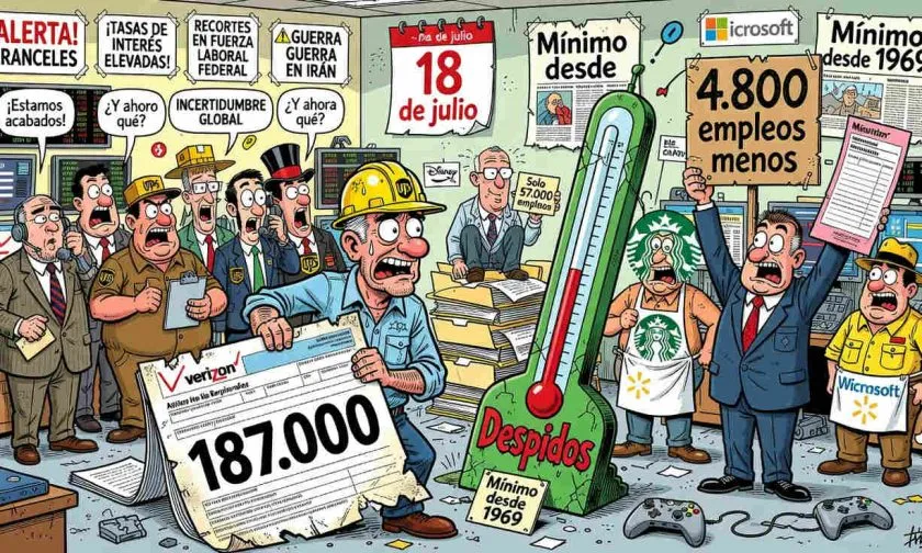 Solicitudes de desempleo en EE.UU. caen a su nivel más bajo desde 1969