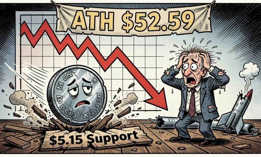 INJ se hunde un 4,86% y pierde el soporte de 5,15 dólares: ¿es el momento de vender?