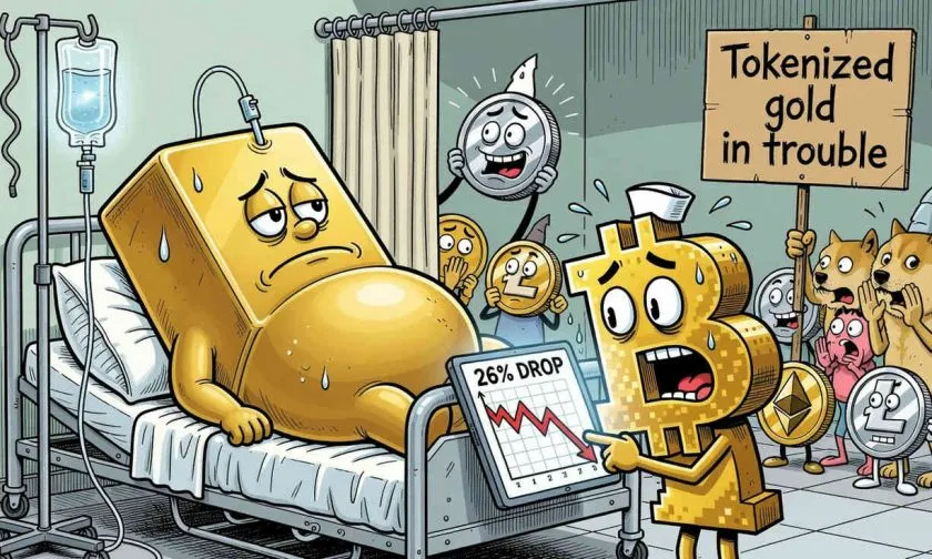 PAX Gold se desangra: el token de oro pierde un 26% desde su máximo histórico y enciende alarmas