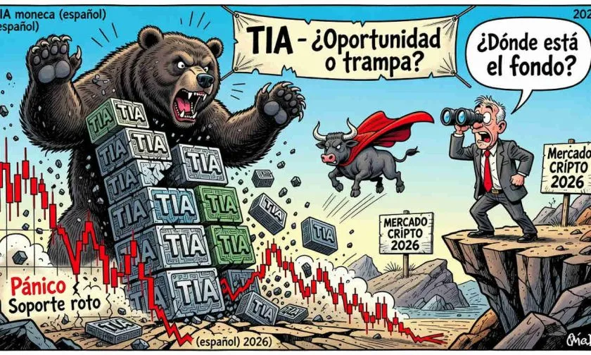 Celestia (TIA) cae un 98% desde su máximo histórico, analizan oportunidades de compra