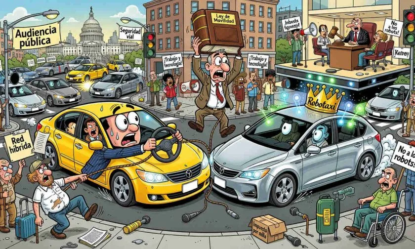 Uber y Waymo chocan por el futuro regulatorio de los robotaxis en Washington D.C.