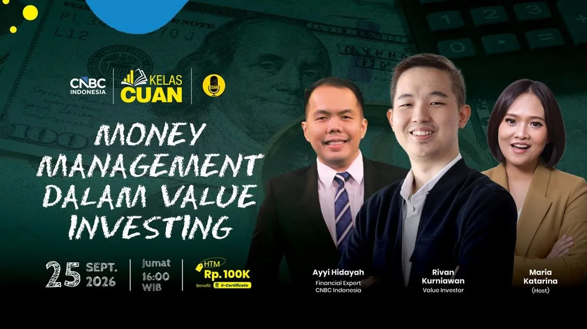 Kelas Cuan ajarkan pengelolaan modal dan risiko investasi secara disiplin