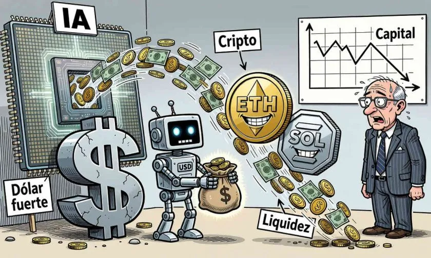 Raoul Pal ve una rotación de capital desde la IA hacia las criptomonedas