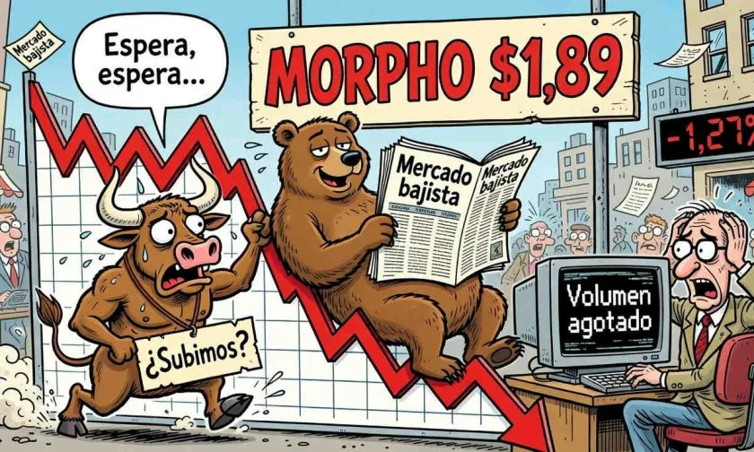 Morpho cae 54% desde su máximo histórico, análisis sugiere equilibrio en inversión