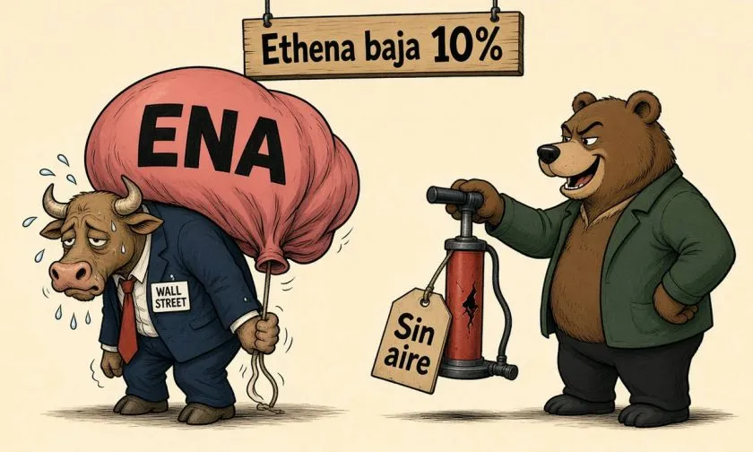 Ethena (ENA) sufre caída del 10% tras rally de más del 50% en octubre