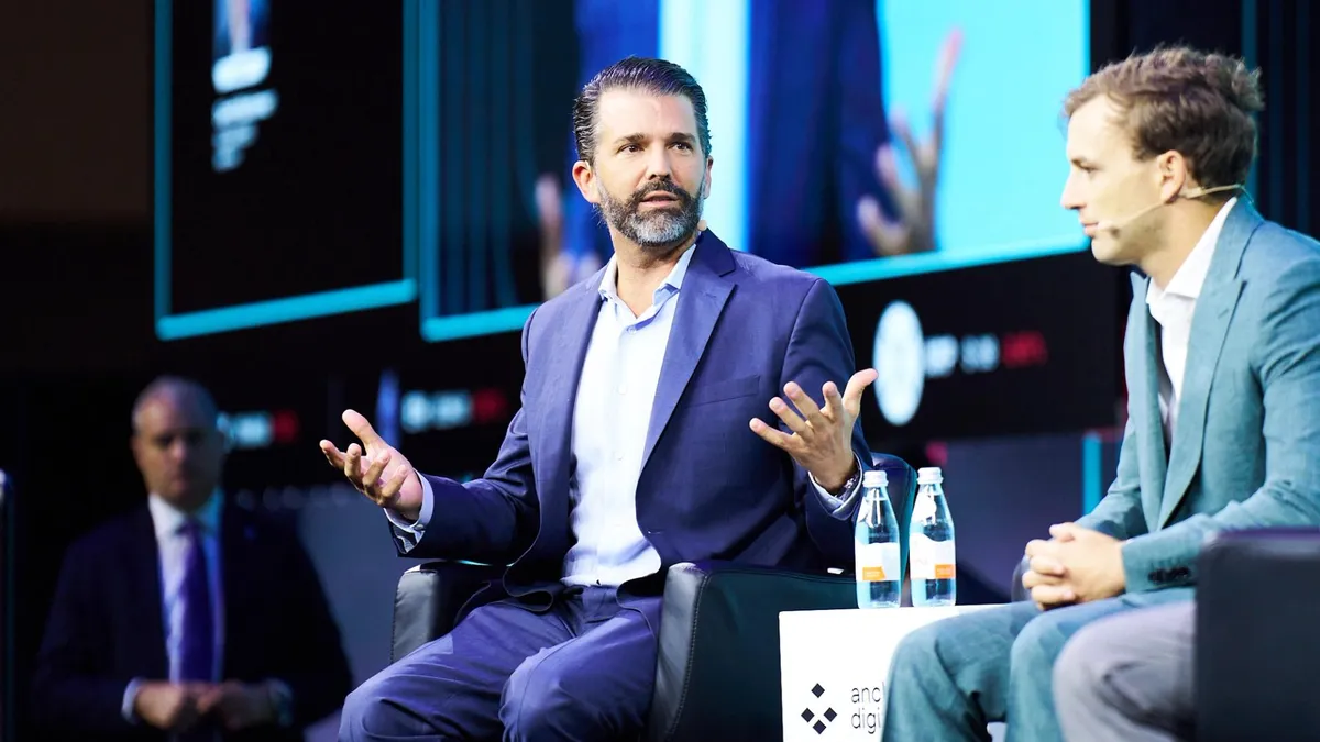 Donald Trump Jr. denies rumors World Liberty Financial is falling apart
