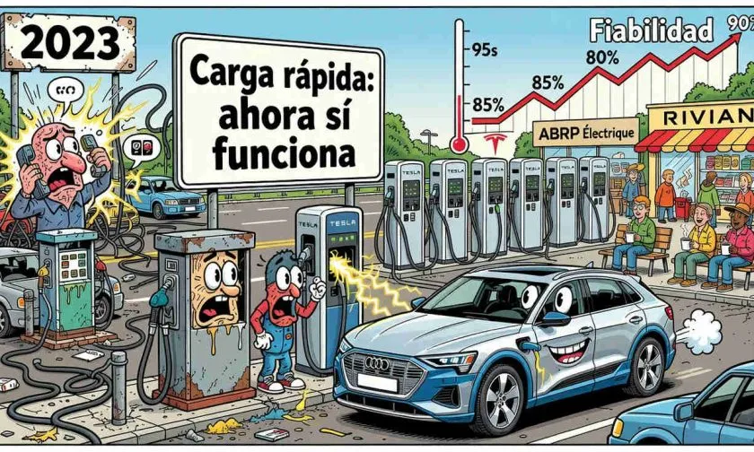 La carga rápida de vehículos eléctricos ya no es el gran obstáculo a la hora de viajar en EE. UU.