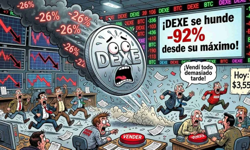DeXe (DEXE) colapsa un 26% en un solo día: ¿oportunidad o trampa de valor?