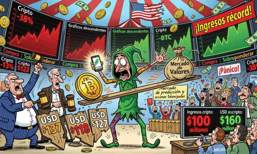 Robinhood enfrenta recortes de Goldman Sachs, Barclays y Jefferies pese a resultados récord