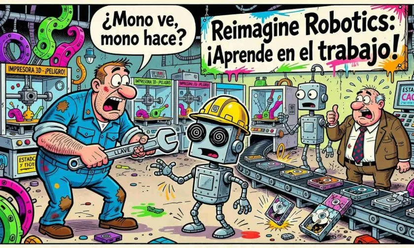 Reimagine Robotics lanza robots que aprenden en el trabajo y mejoran la productividad