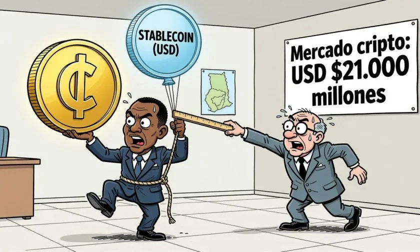 Ghana proyecta un mercado cripto de USD $21.000 millones y refuerza regulación