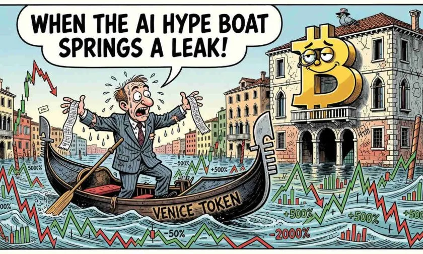 Venice Token ($VVV) lucha por mantener el impulso tras caída del 21% desde su ATH