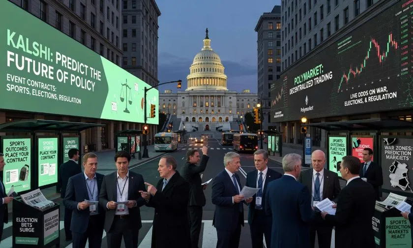 Kalshi y Polymarket intensifican su guerra en Washington mientras el Congreso evalúa regularlos