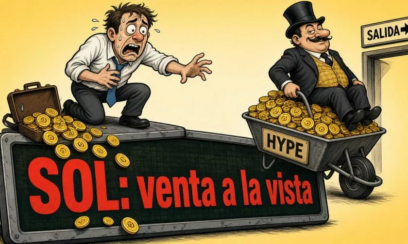 Solana cede un 1,14% en la apertura de octubre mientras la rotación institucional presiona al SOL