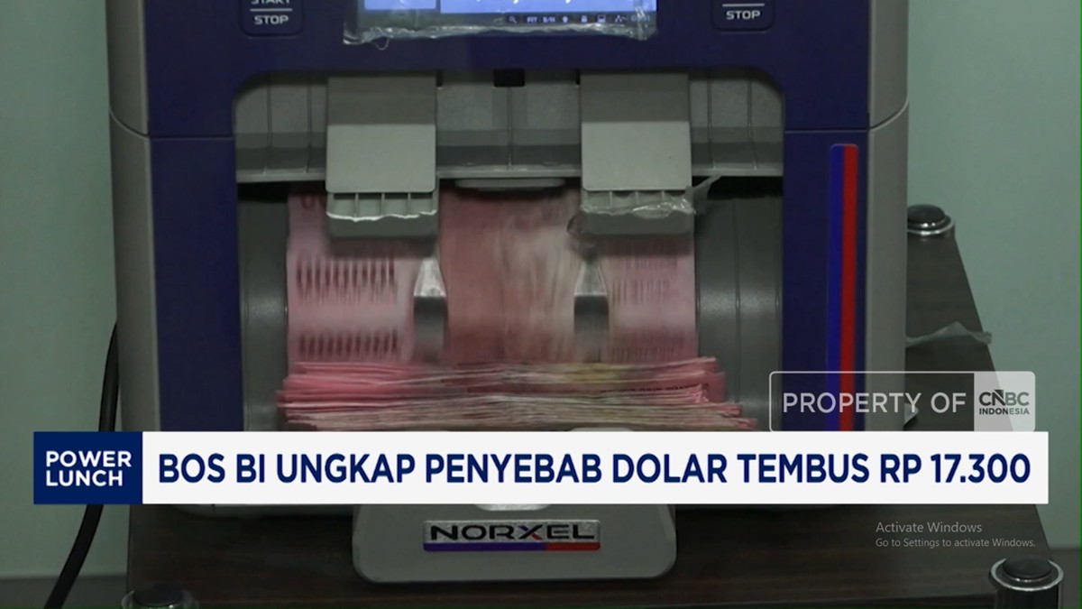 Video: Bos BI Ungkap Sebab Dolar Tembus Rp 17.300 per Dolar AS