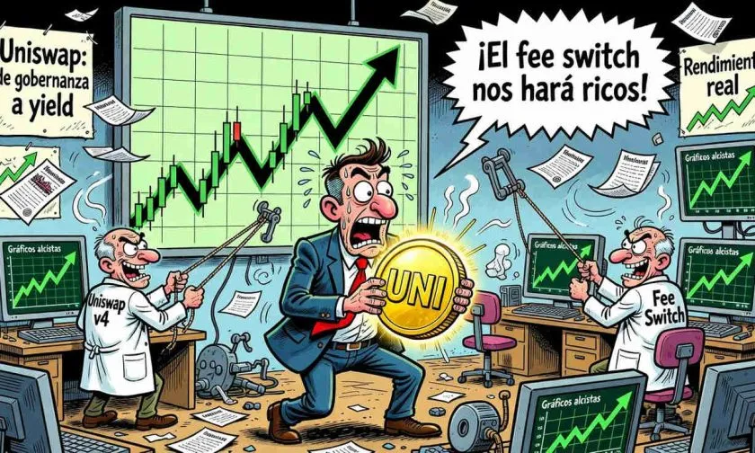 Uniswap se dispara un 7,4% y recupera los $4 este 29 de julio: ¿qué impulsa a UNI?