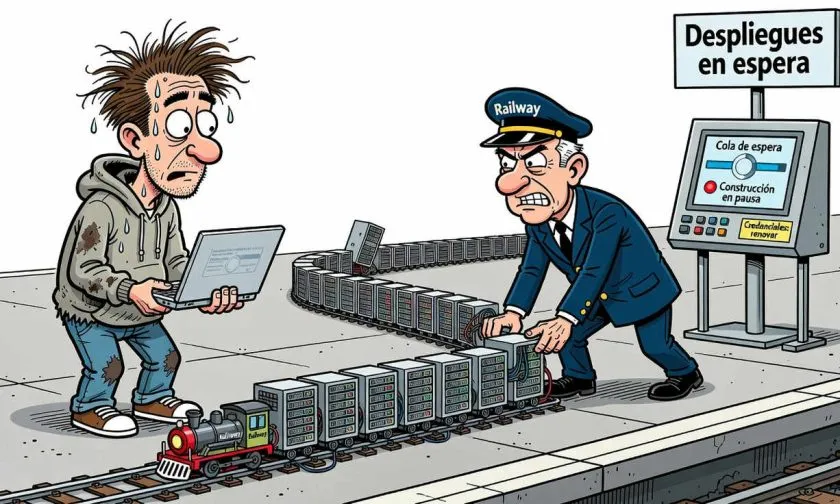 Railway recupera sus despliegues tras una interrupción que paralizó compilaciones