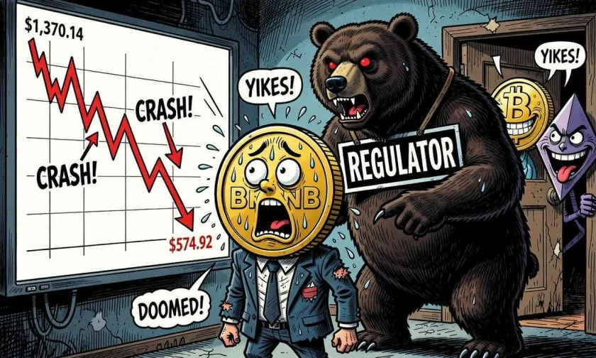 BNB cotiza en USD $574,92: ¿rebote técnico o trampa para osos este 21 de julio de 2026?